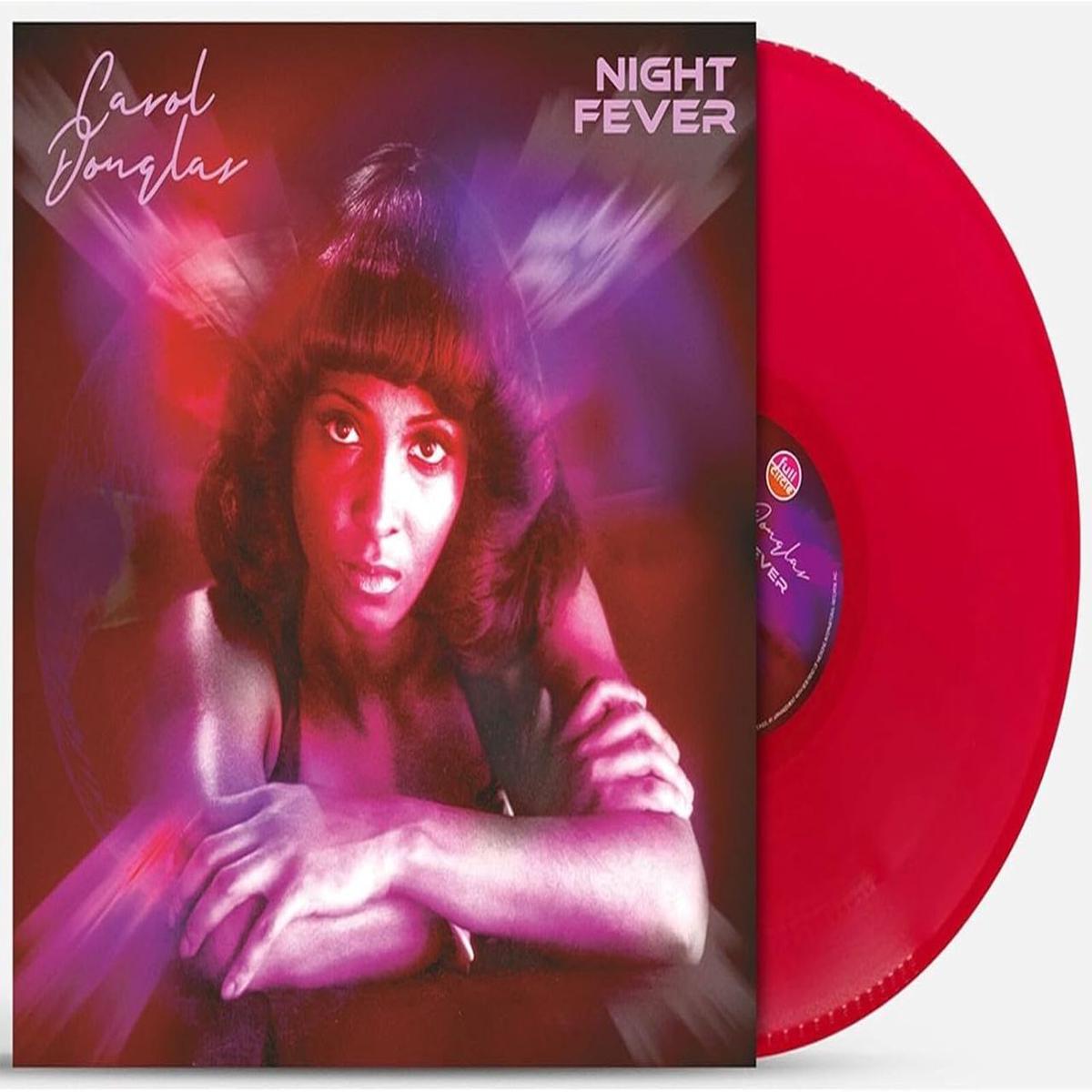 Carol Douglas Night Fever - Fluorescent Pink Vinyl - Sealed  Vinyl LP
