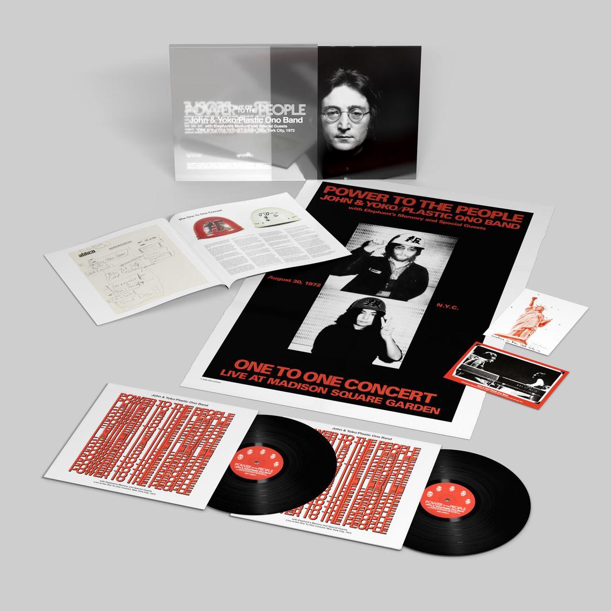 John Lennon Power To The People | The Ultimate Mixes - 180 Gram Black Vinyl - O-card - Sealed  2-LP vinyl set