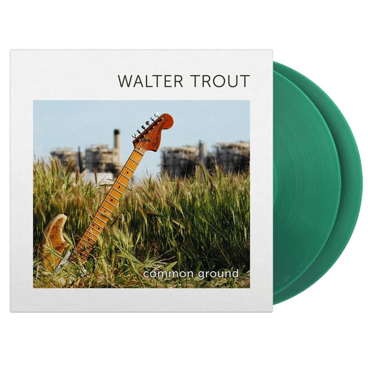 Walter Trout Band Common Ground - 15th Anniversary - 180 Gram Green Vinyl - Numbered Edition  2-LP vinyl set
