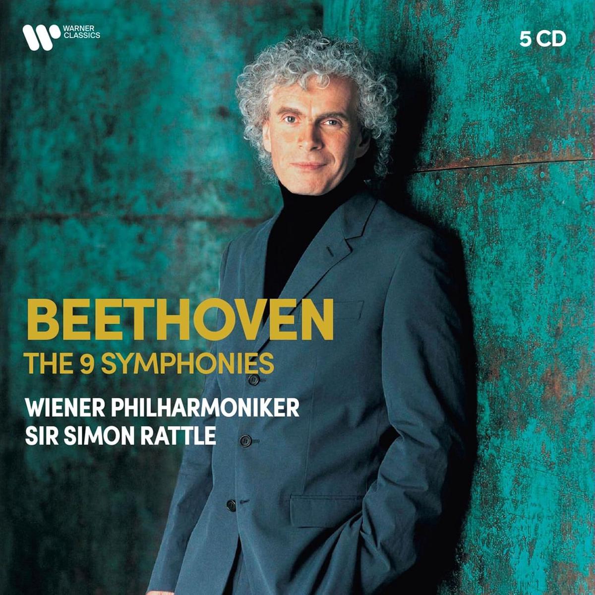 Ludwig Van Beethoven Beethoven The 9 Symphonies | Wiener Philharmoniker | Sir Simon Rattle - Box Set - Sealed  5-CD set