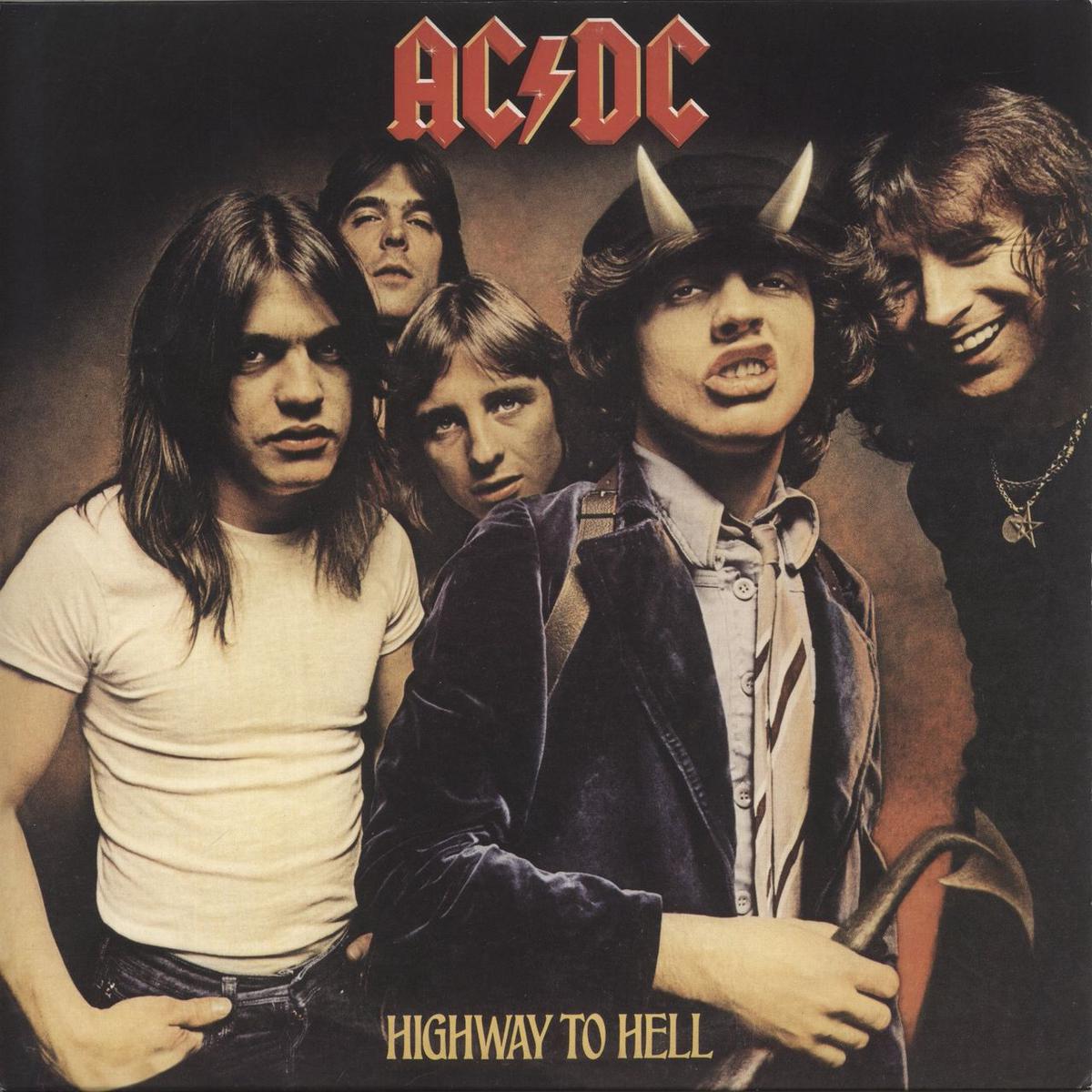 AC/DC Highway To Hell - 'Hellfire' Red & Orange Vinyl 50th Anniversary  Vinyl LP