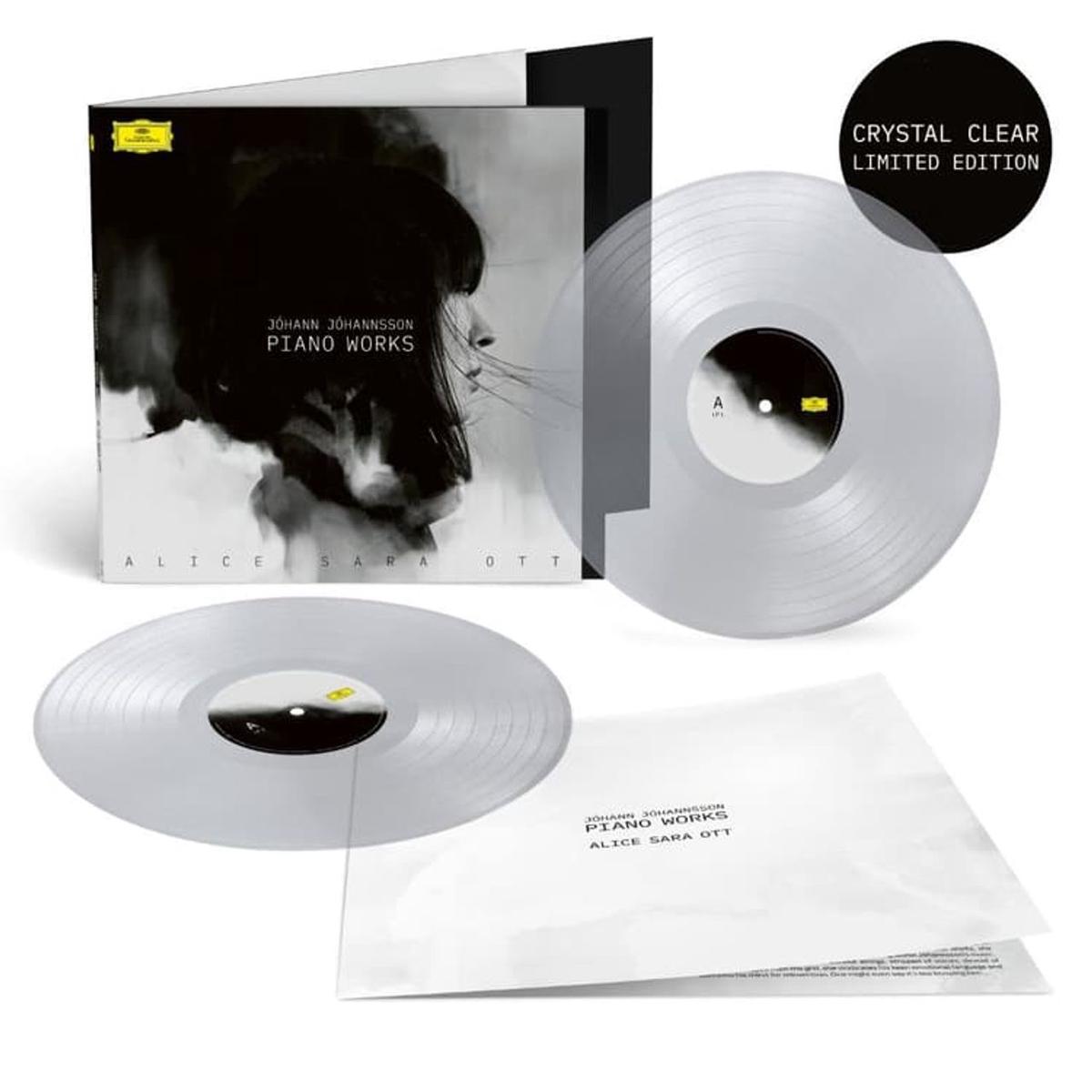 Alice Sara Ott Johann Johannsson: Piano Works - Clear Vinyl - Sealed  2-LP vinyl set