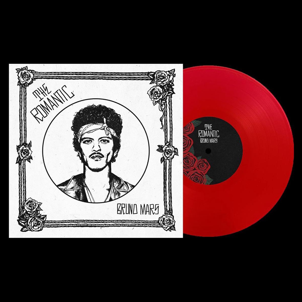 Bruno Mars The Romantic - Translucent Red Vinyl - Sealed  Vinyl LP