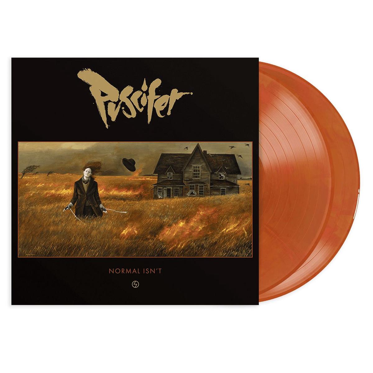 Puscifer Normal Isn't - Orange Swirl Vinyl - Sealed  2-LP vinyl set