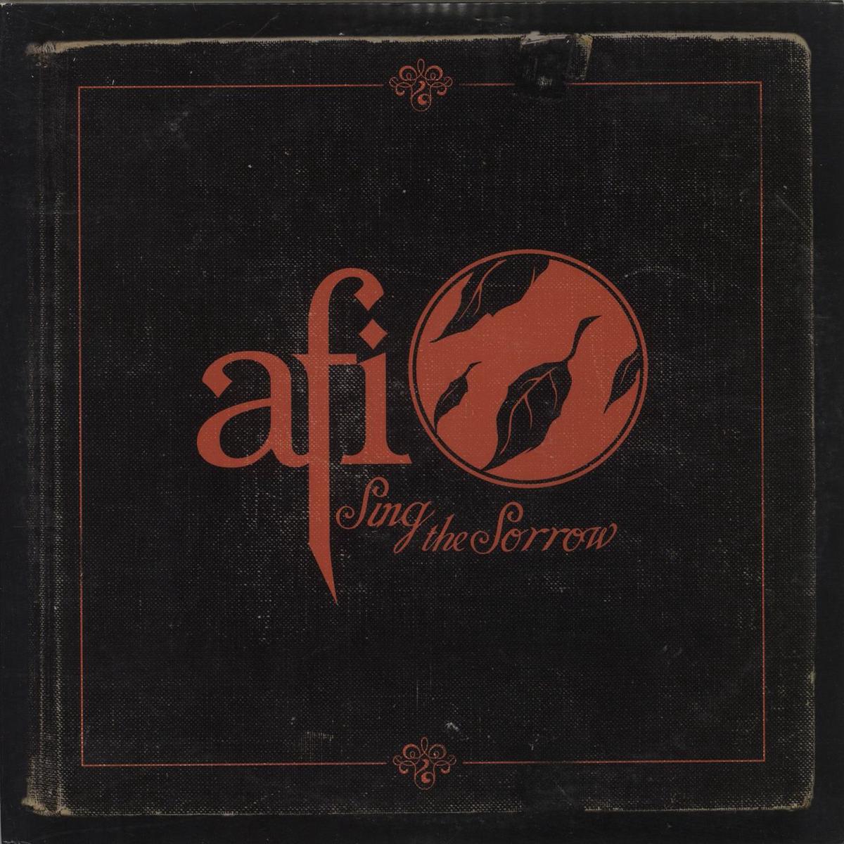 AFI Sing The Sorrow - Red vinyl - 1st US 2-LP vinyl set