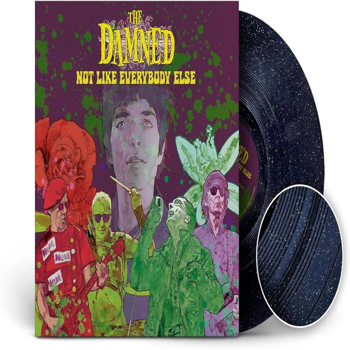 The Damned Not Like Everybody Else - Rainbow Sparkle Vinyl - Sealed  Vinyl LP