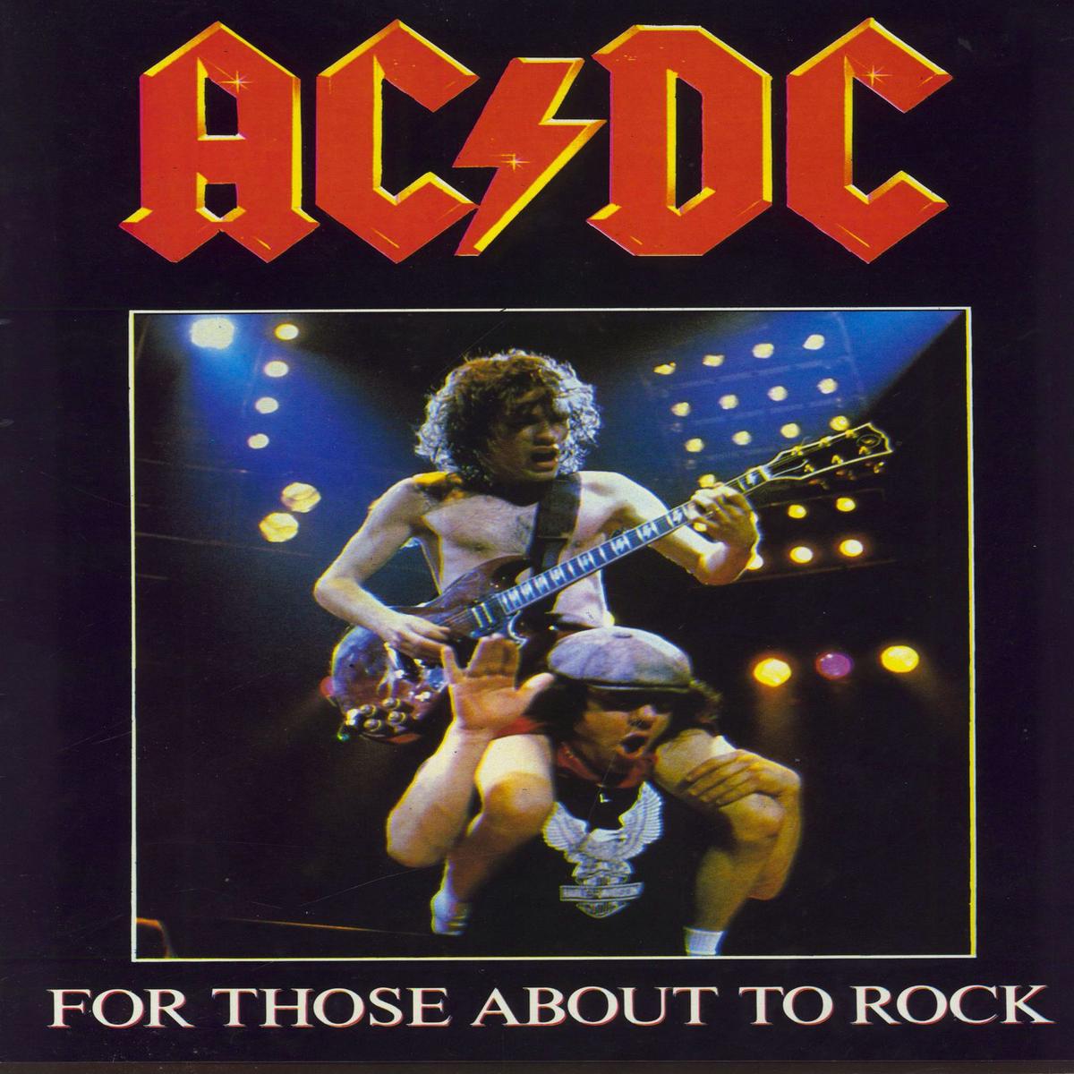 AC/DC For Those About To Rock + Ticket Stub  Tour programme