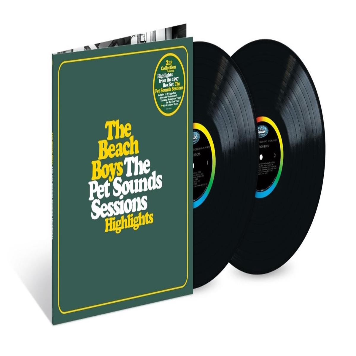 The Beach Boys The Pet Sounds Sessions Highlights - 180 Gram Black Vinyl - Sealed  2-LP vinyl set