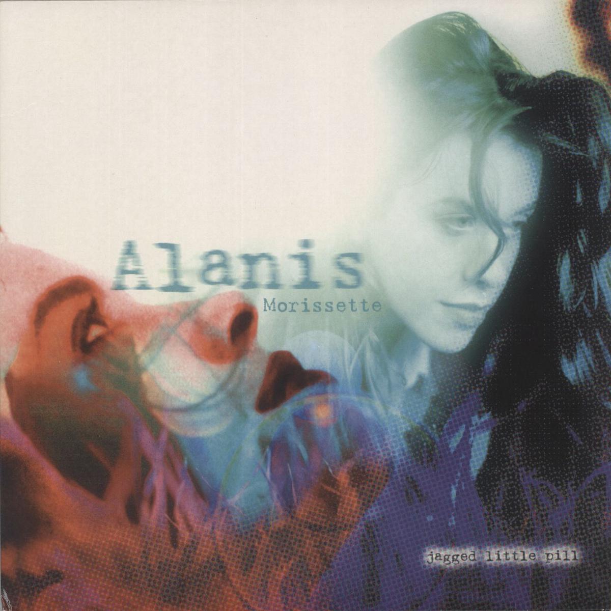 Alanis Morissette Jagged Little Pill - Red Vinyl - VG  Vinyl LP