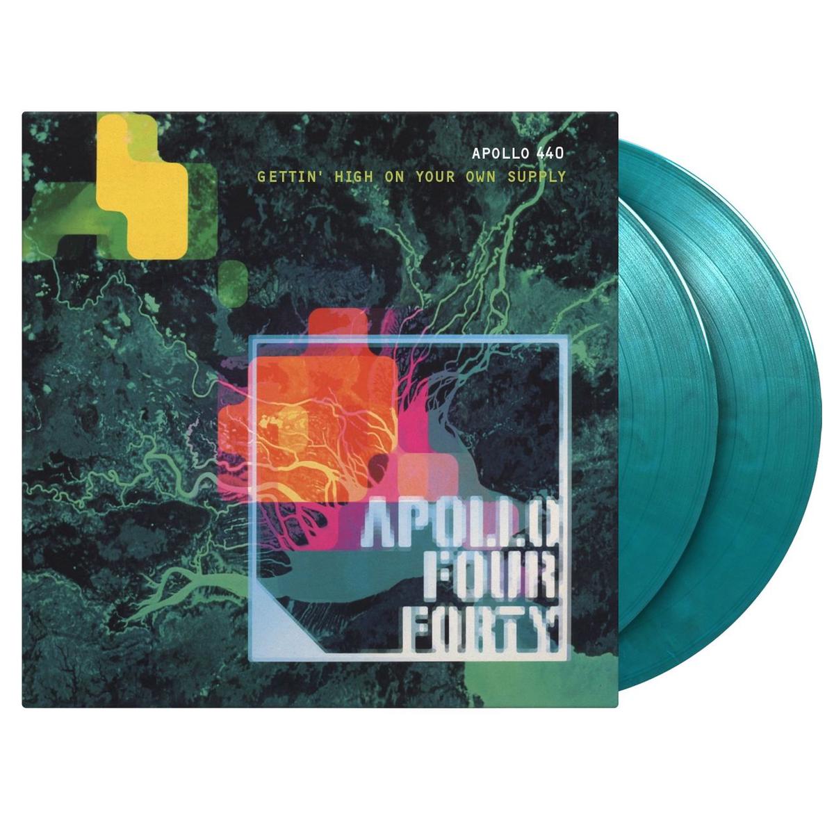 Apollo 440 Gettin' High On Your Own Supply - Green Marbled Vinyl 180 Gram - Numbered Edition  2-LP vinyl set