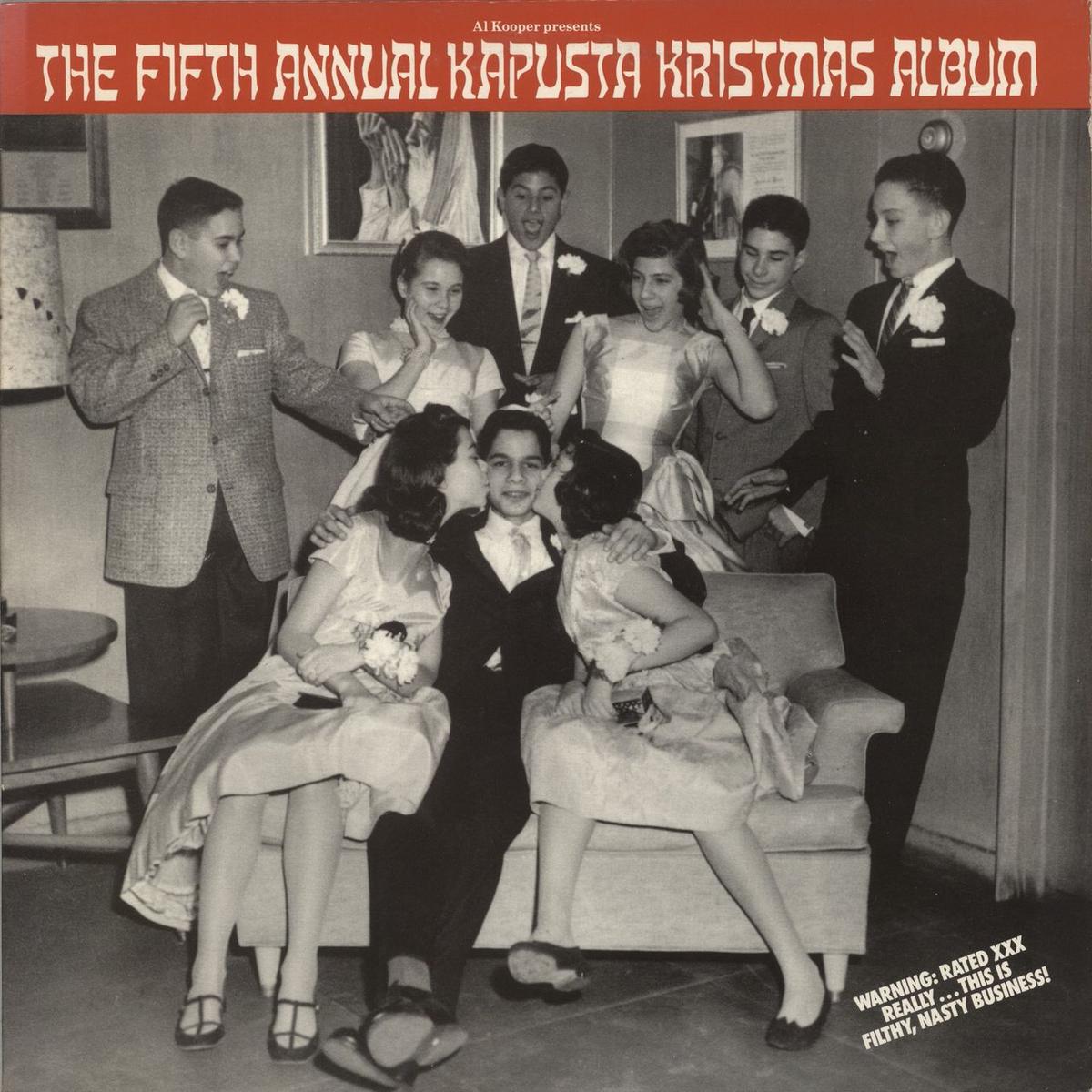 Al Kooper The Fifth Annual Kapusta Kristmas Album US Vinyl LP