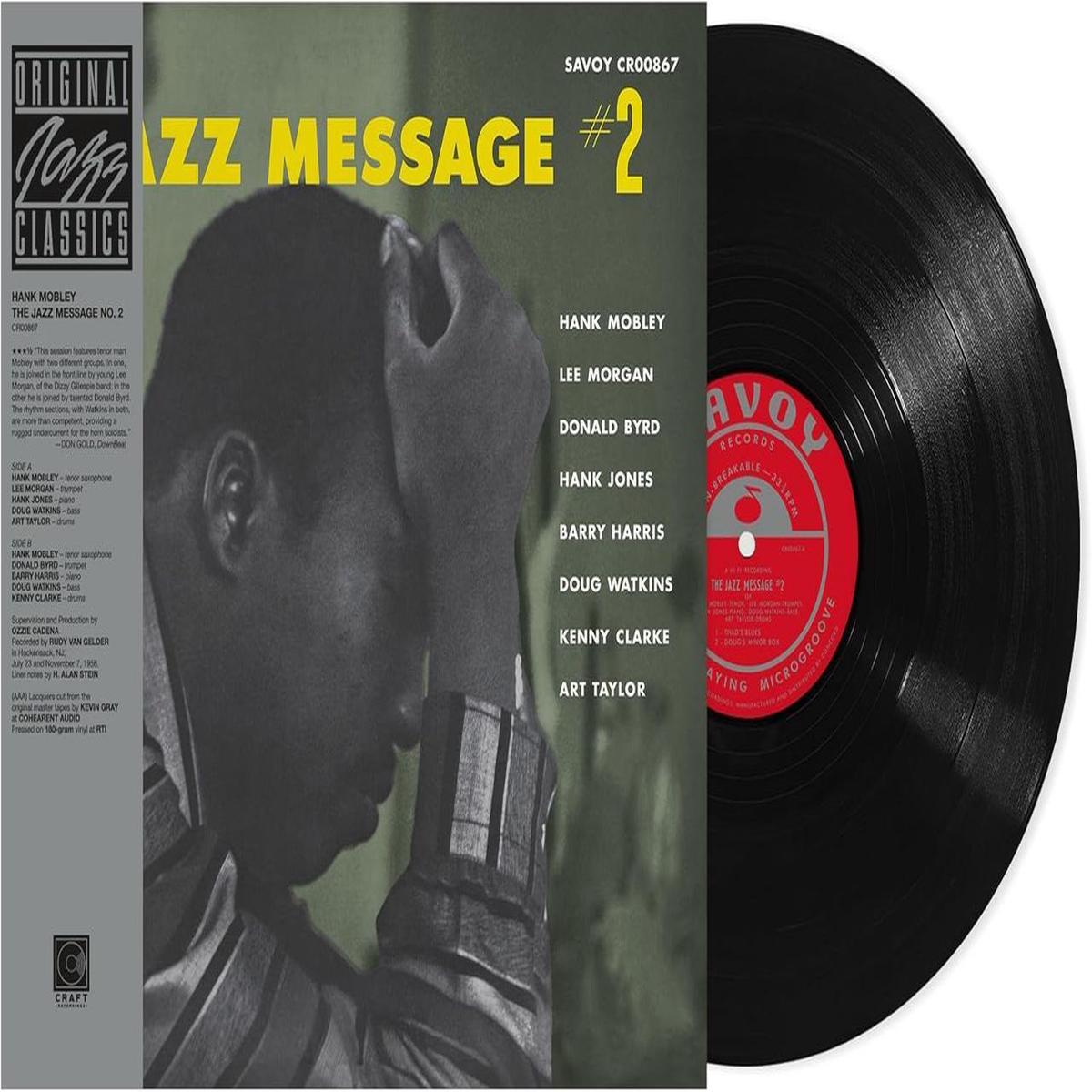 Hank Mobley Jazz Message #2 - Original Jazz Classics Series - 180 Gram Black Vinyl - Sealed US Vinyl LP