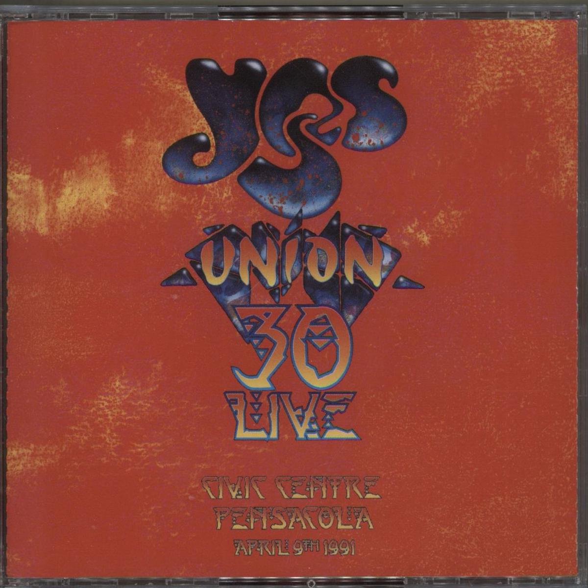 Yes Union 30 Live: Pensacola Civic Centre 1991  4-CD set