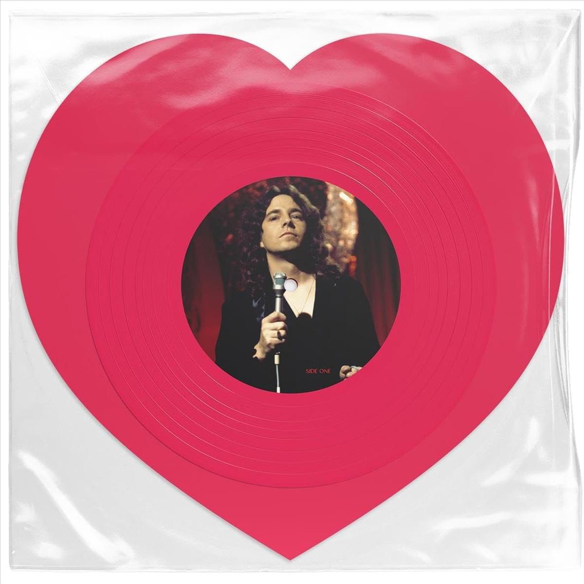 John Paul Young Love Is In The Air - Heart Shaped Crimson Red Vinyl Edition  12" vinyl
