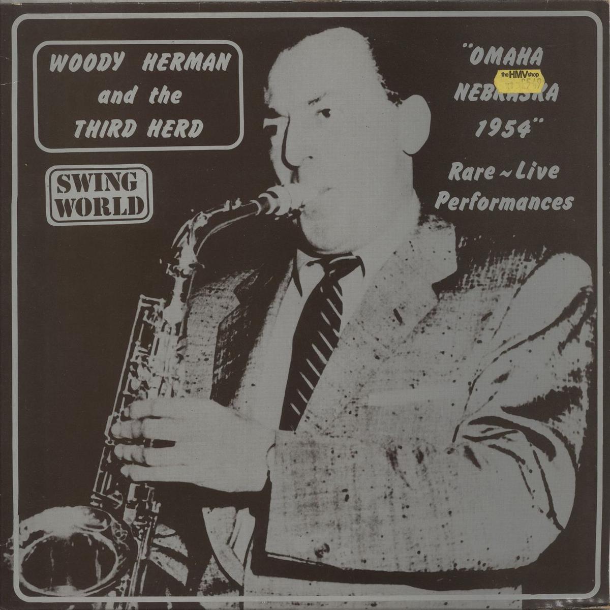 Woody Herman Omaha Nebraska 1954  Vinyl LP