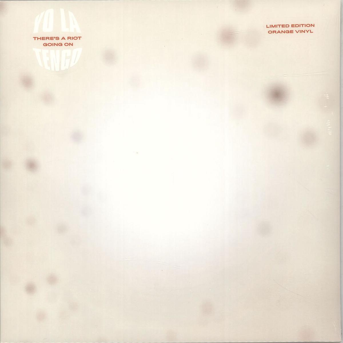 Yo La Tengo There's A Riot Going On - Orange Vinyl - Sealed  2-LP vinyl set