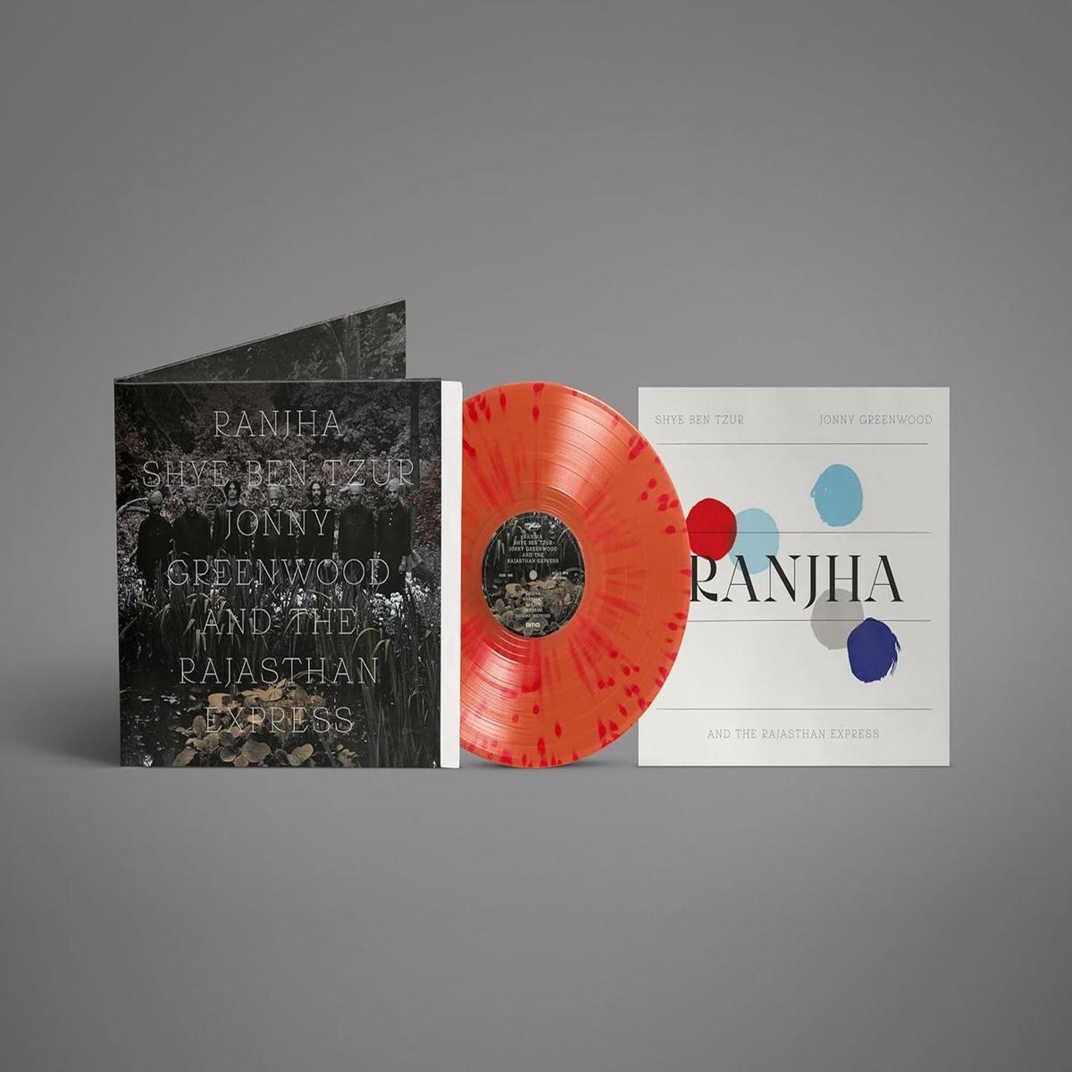Jonny Greenwood Ranjha - Coral & Red Splatter Vinyl - Sealed  Vinyl LP
