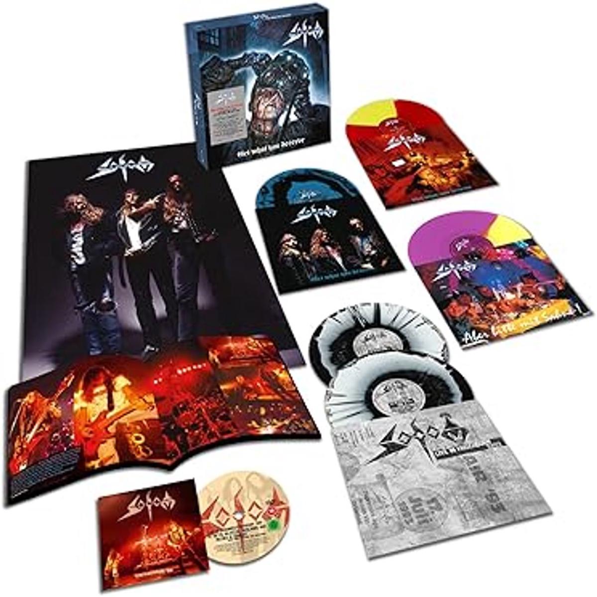 Sodom Get What You Deserve - Deluxe 5-LP & DVD Box Set - Sealed  Vinyl box set