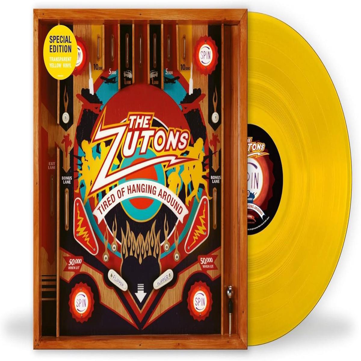 The Zutons Tired of Hanging Around - Special Edition - Transparent Yellow Vinyl - Sealed  Vinyl LP