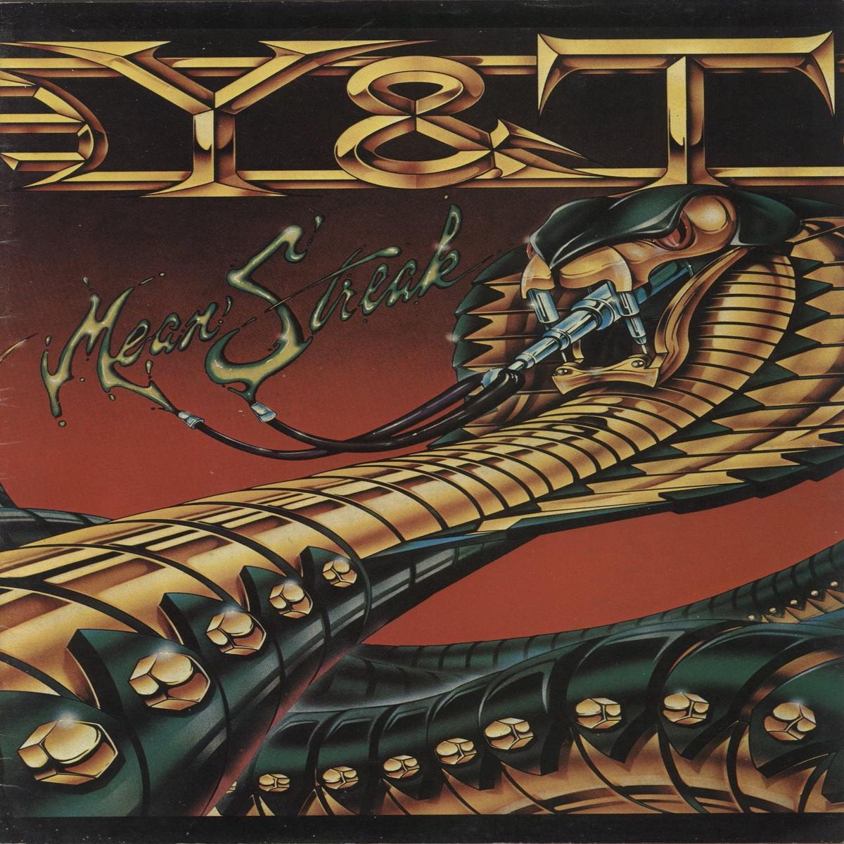 Y&T Mean Streak + Stub  Tour programme