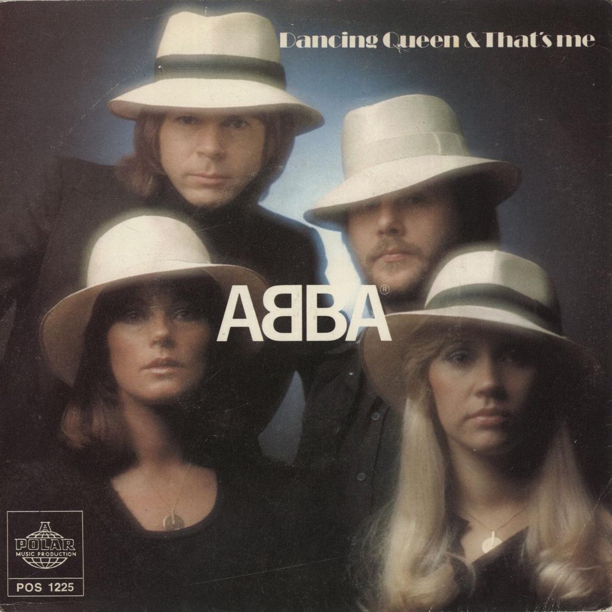 Abba Dancing Queen Swedish 7" vinyl