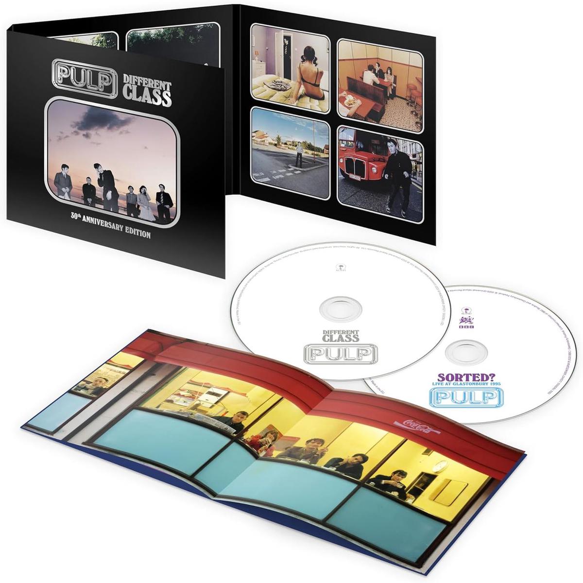 Pulp Different Class - 30th Anniversary Edition - Remastered - 2CD - Sealed  2-CD album set