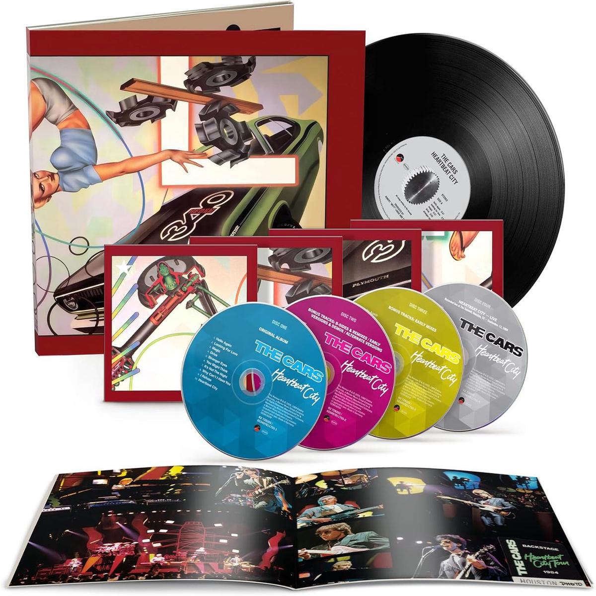 The Cars Heartbeat City - 40th Anniversary Deluxe 4CD/1LP Edition - Sealed  Box set