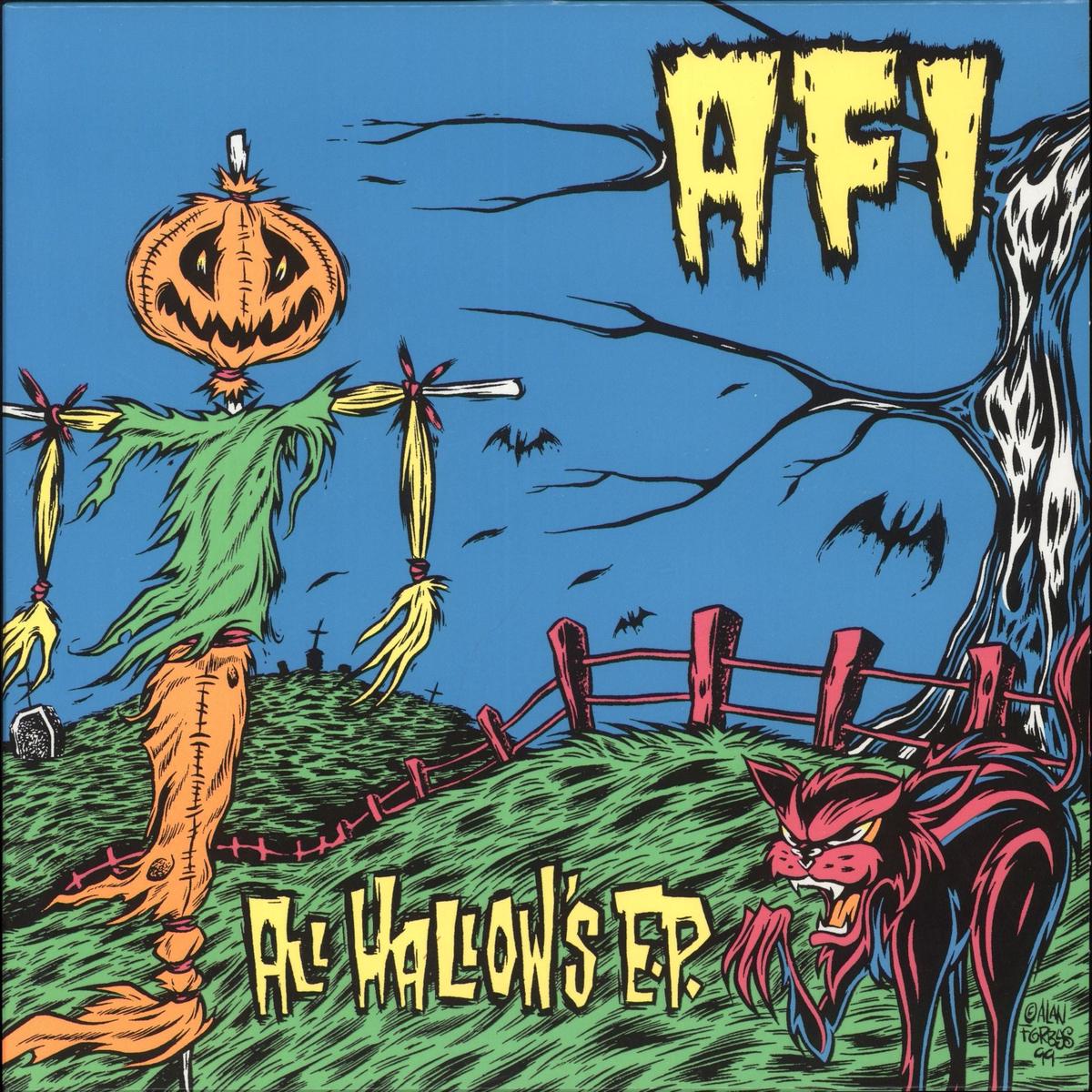 AFI All Hallow's E.P. - Pink Vinyl US 10" vinyl