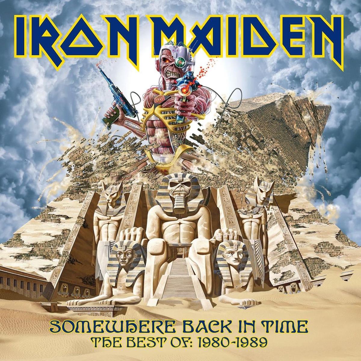 Iron Maiden Somewhere Back In Time - Picture Disc Edition - Sealed  Picture disc LP