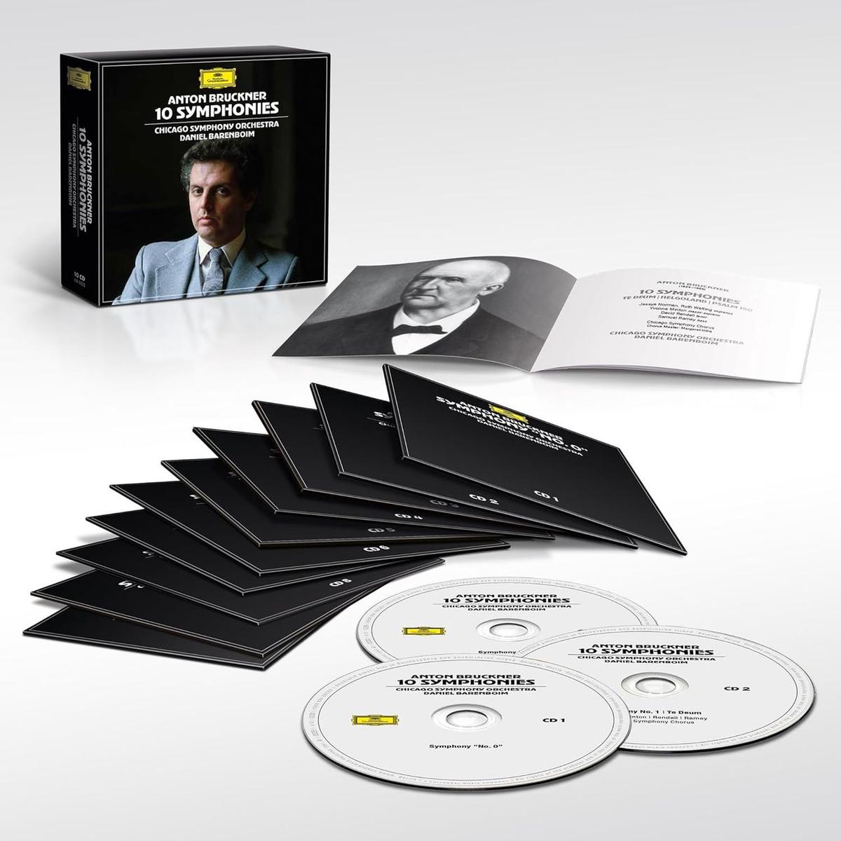 Anton Bruckner 10 Symphonies - 10-CD Set - Sealed  Cd single boxset
