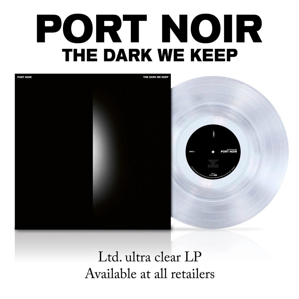 Port Noir The Dark We Keep - Ultra Clear Vinyl - Sealed  Vinyl LP