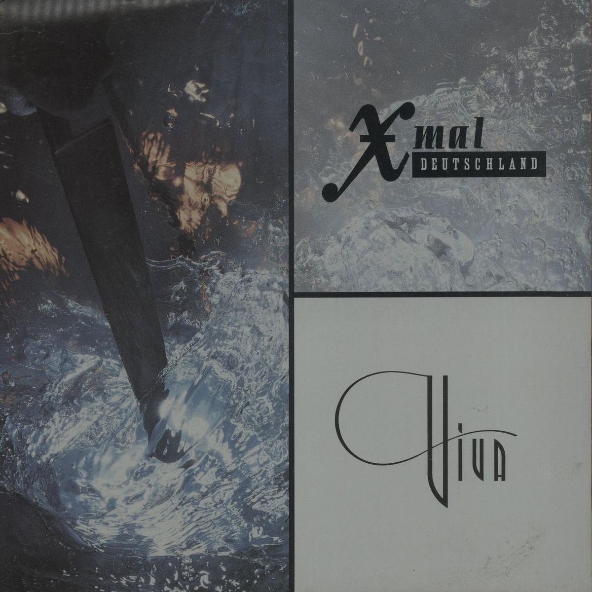 Xmal Deutschland Viva - Promo Stamp  Promo Vinyl LP