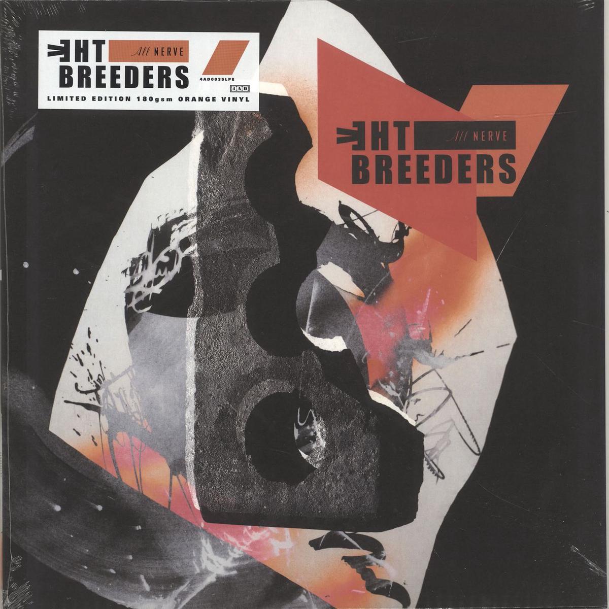 The Breeders All Nerve - 180 Gram Orange Vinyl + Sealed  Vinyl LP