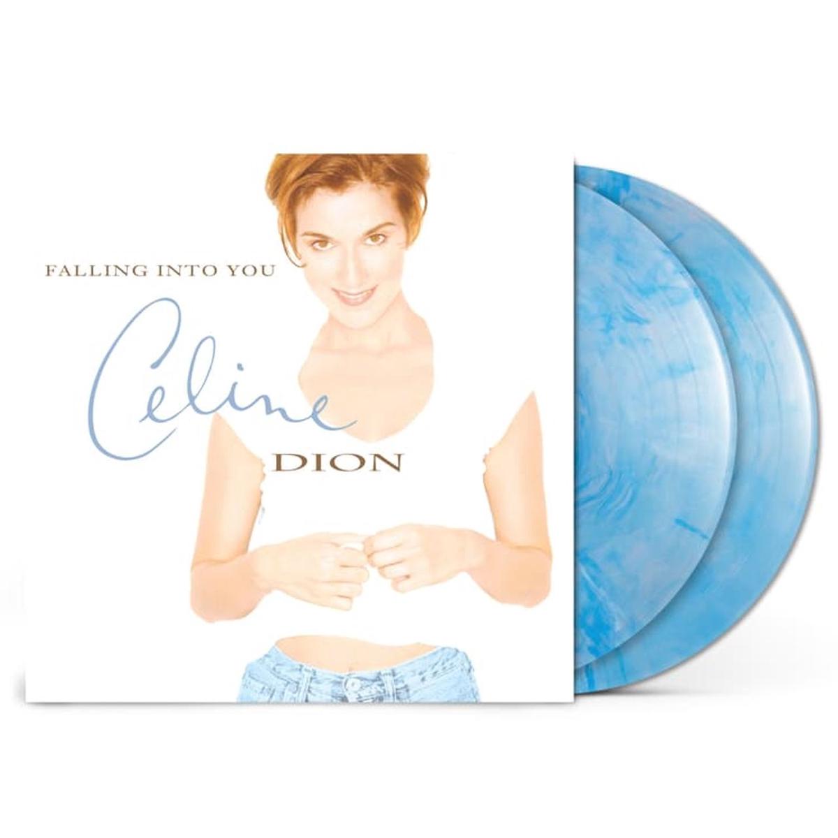 Celine Dion Falling Into You - 30th Anniversary Edition - Glacier Blue Vinyl - Sealed  2-LP vinyl set