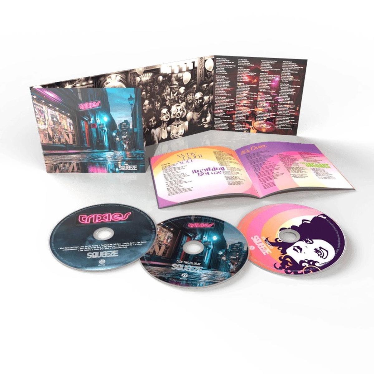 Squeeze Trixies - 2-CD & Dolby Atmos Mix 24bit Stereo Masters Blu-Ray - Sealed  3-CD set