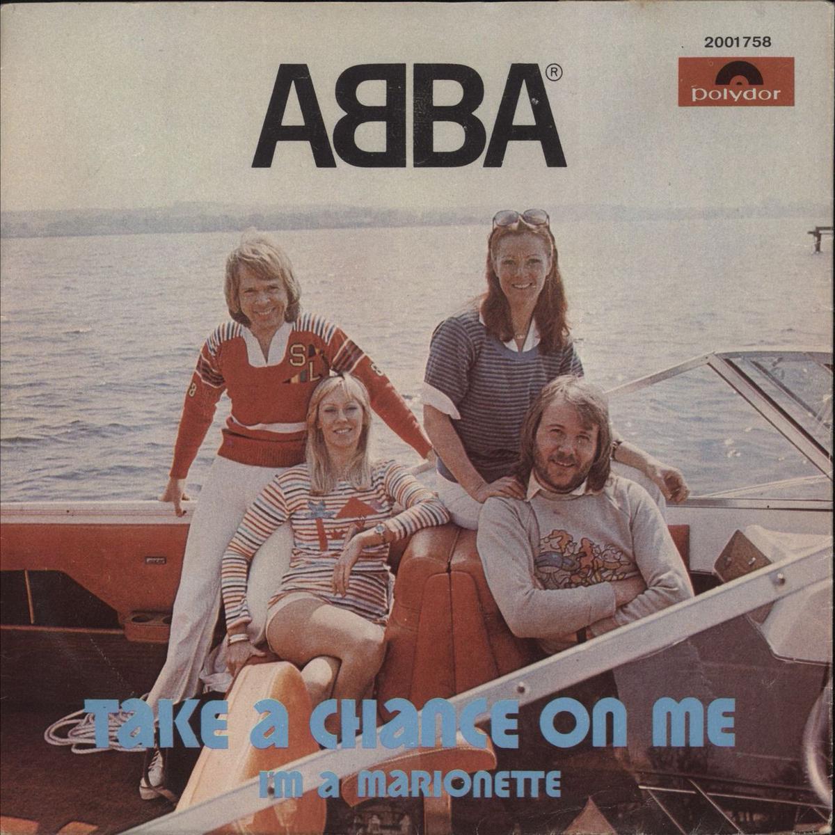 Abba Take A Chance On Me Portuguese 7" vinyl
