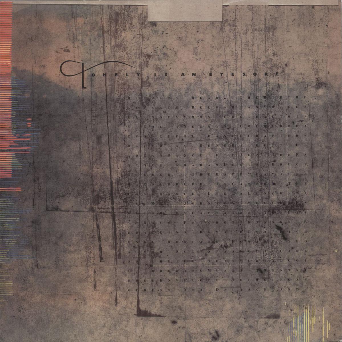 4.A.D. Lonely Is An Eyesore  Vinyl LP