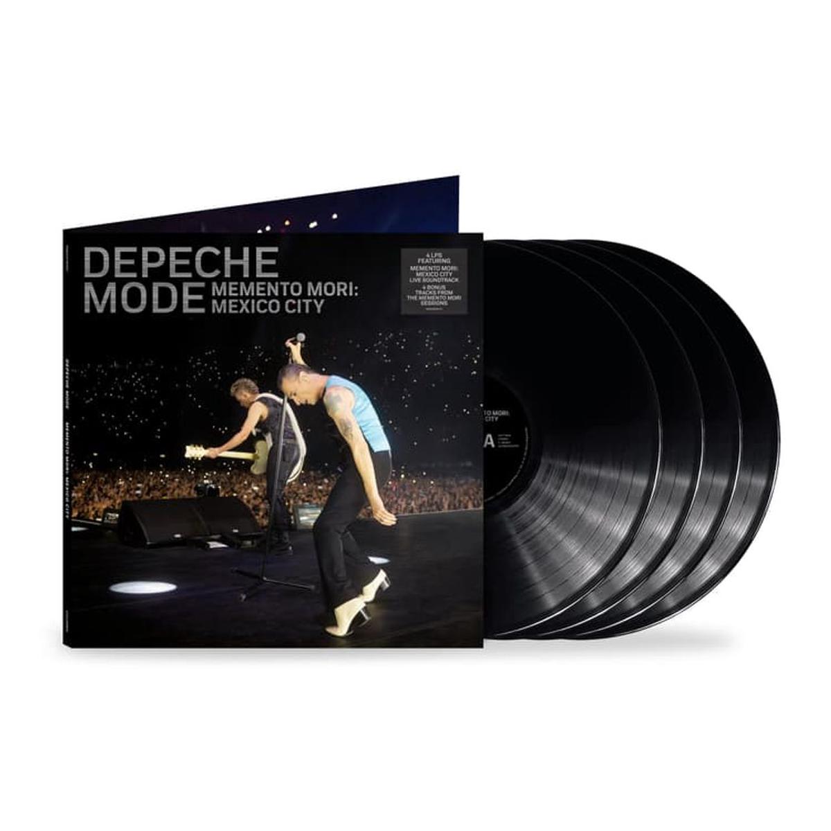 Depeche Mode Memento Mori: Mexico City - Black Vinyl - Sealed  4-LP vinyl set