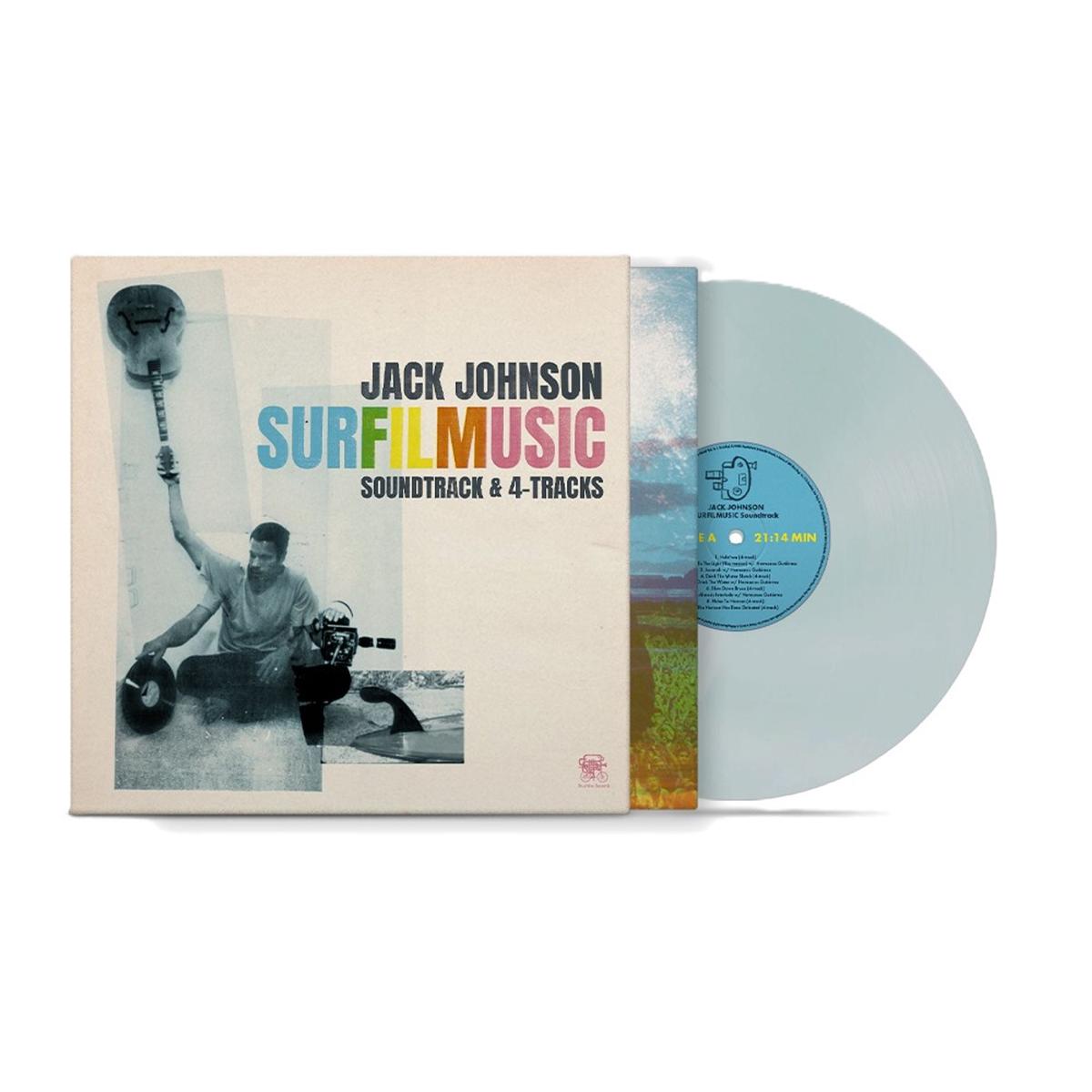 Jack Johnson SURFILMUSIC - Soda Pop Bottle Blue Vinyl - Sealed  2-LP vinyl set