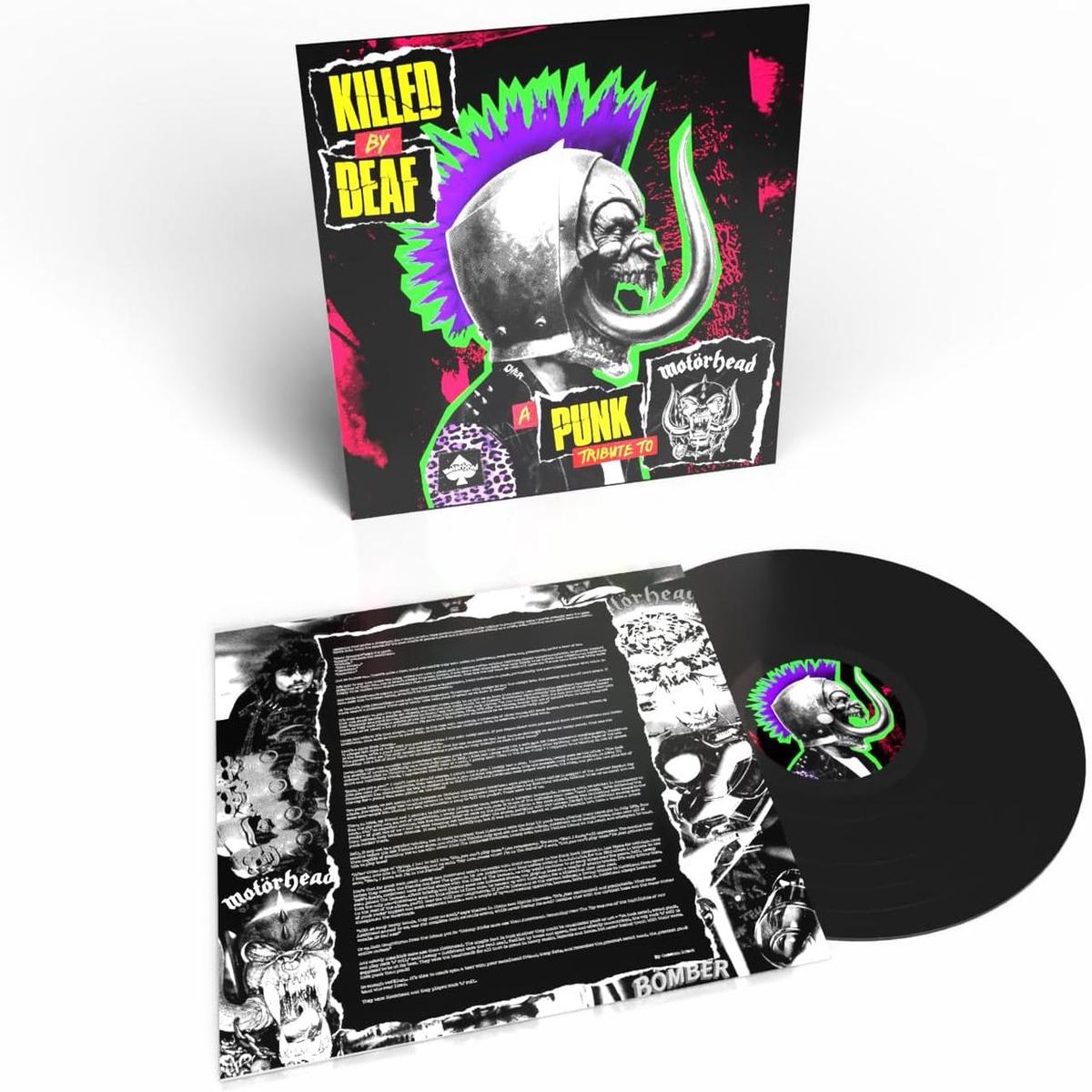 Motorhead Killed By Deaf: A Punk Tribute to Motorhead - 50th Anniversary Edition - Black Vinyl - Sealed  Vinyl LP