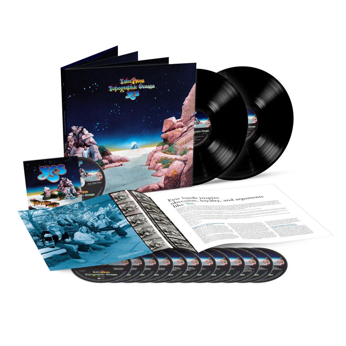 Yes Tales From Topographic Oceans | Definitive Version 12-CD/2-LP/1-Blu-Ray - Sealed  Cd album box set