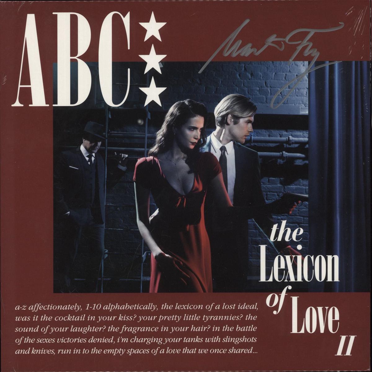 ABC The Lexicon Of Love II - Autographed - Sealed  Vinyl LP