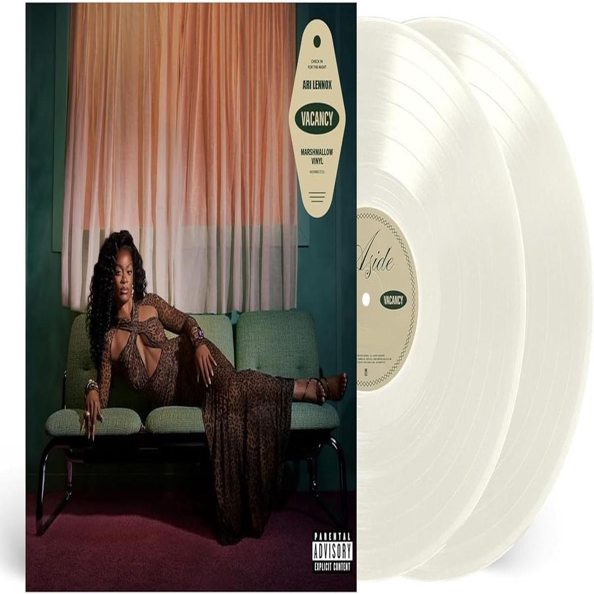 Ari Lennox Vacancy - Marshmallow White Vinyl - Sealed  2-LP vinyl set