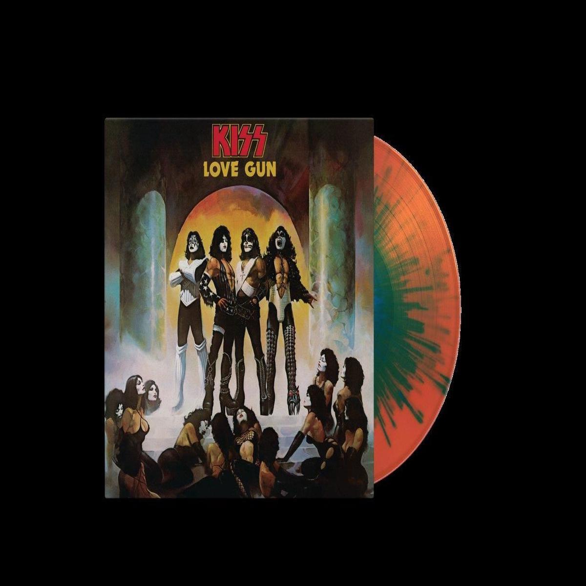 Kiss Love Gun - National Album Day 2025 - Tangerine/Aqua Splatter Vinyl - Sealed  Vinyl LP