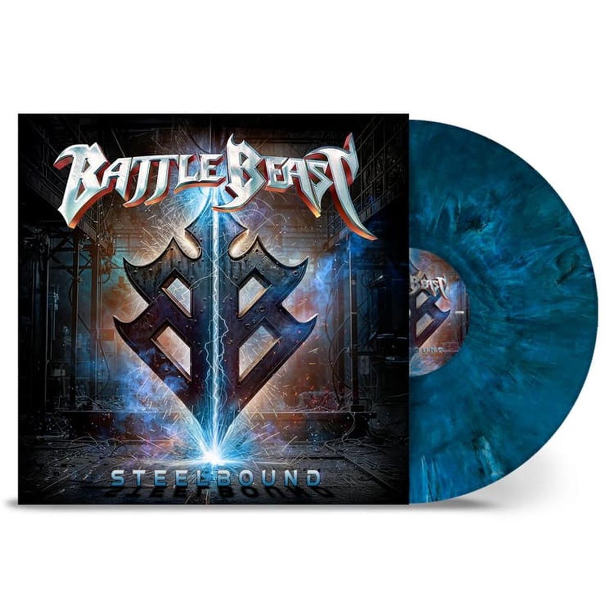 Battle Beast Steelbound - Multi-Coloured Marbled Vinyl - Sealed  Vinyl LP