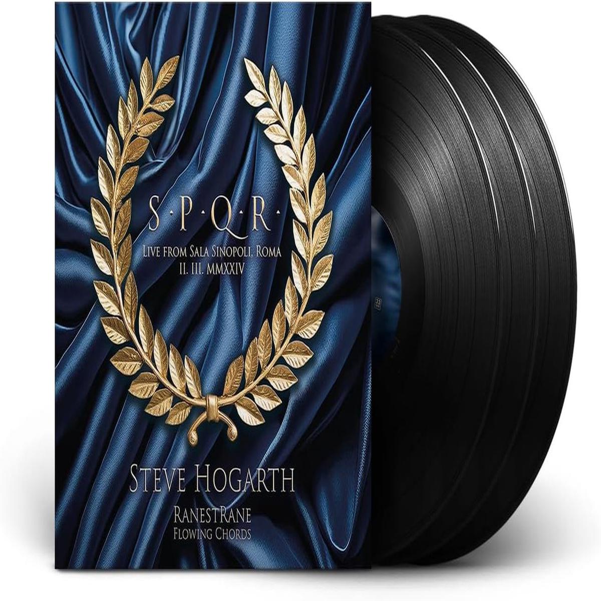 Steve Hogarth S.P.Q.R. Live from Sala Sinopoli, Roma - Black Vinyl - Sealed  3-LP vinyl set