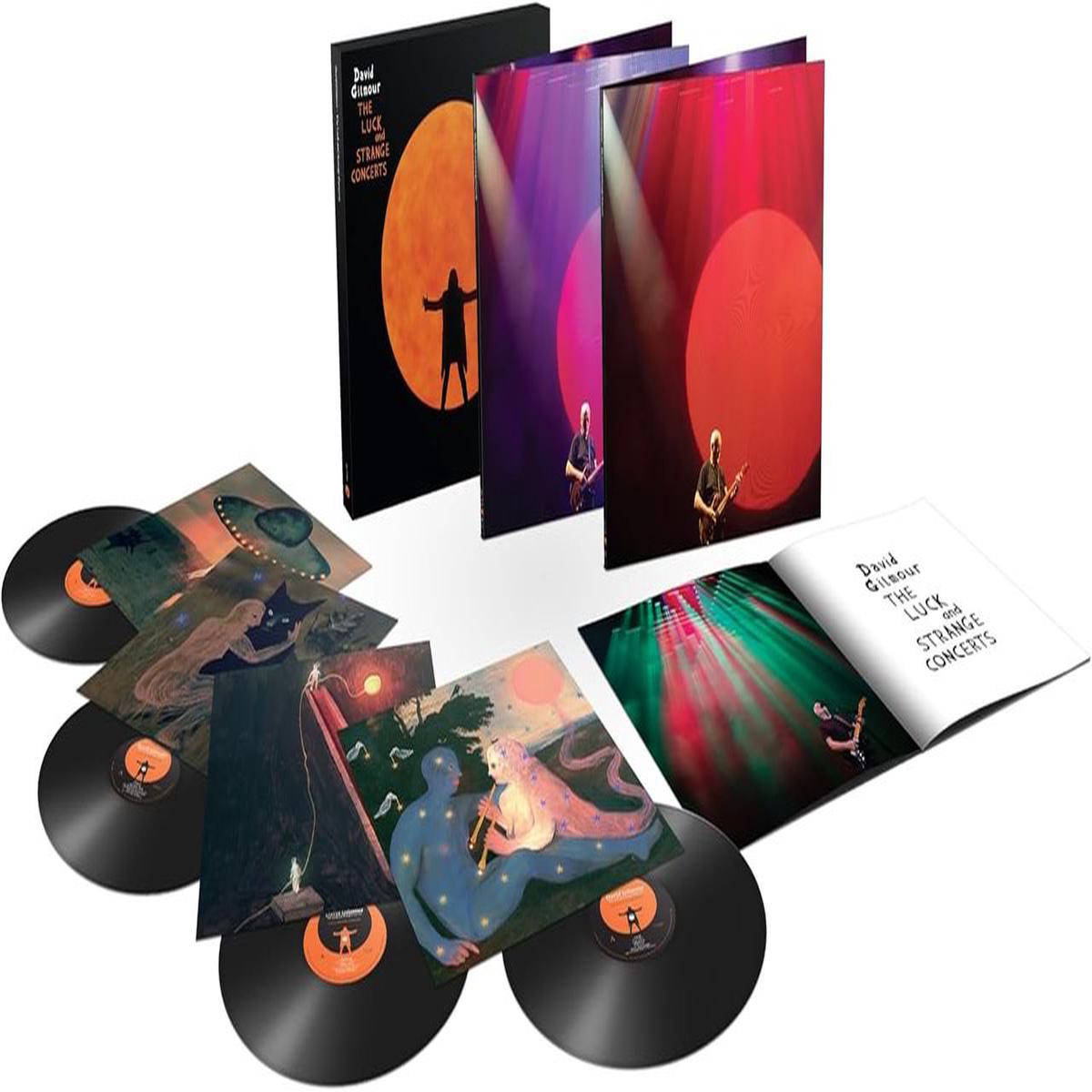 David Gilmour The Luck And Strange Concerts - Black Vinyl 4LP Box Set - Sealed  4-LP vinyl set