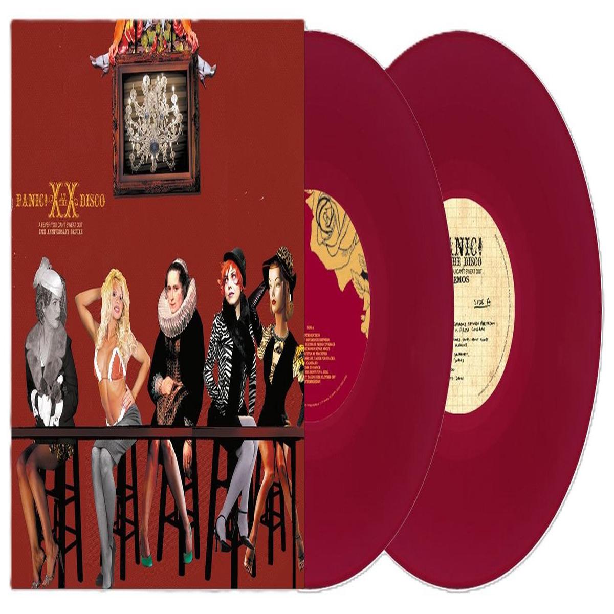 Panic At The Disco A Fever You Can't Sweat Out - 20th Anniversary Deluxe Red Apple Vinyl - Sealed  2-LP vinyl set