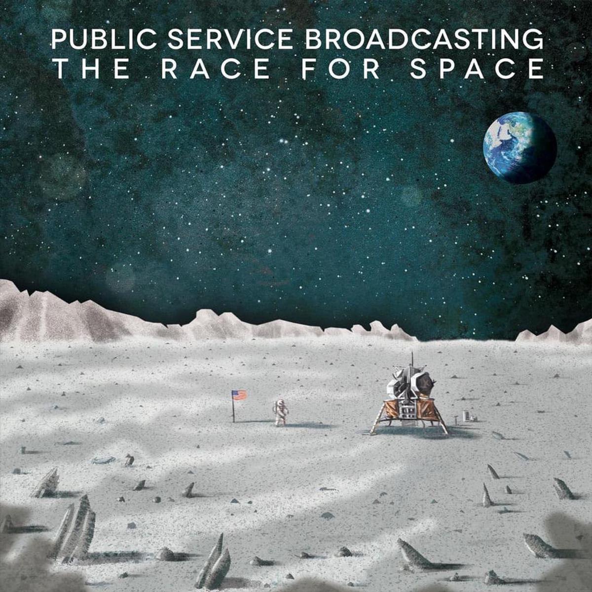 Public Service Broadcasting The Race For Space - Black Vinyl - USA / USSR Dual Cover Artwork - Sealed  Vinyl LP