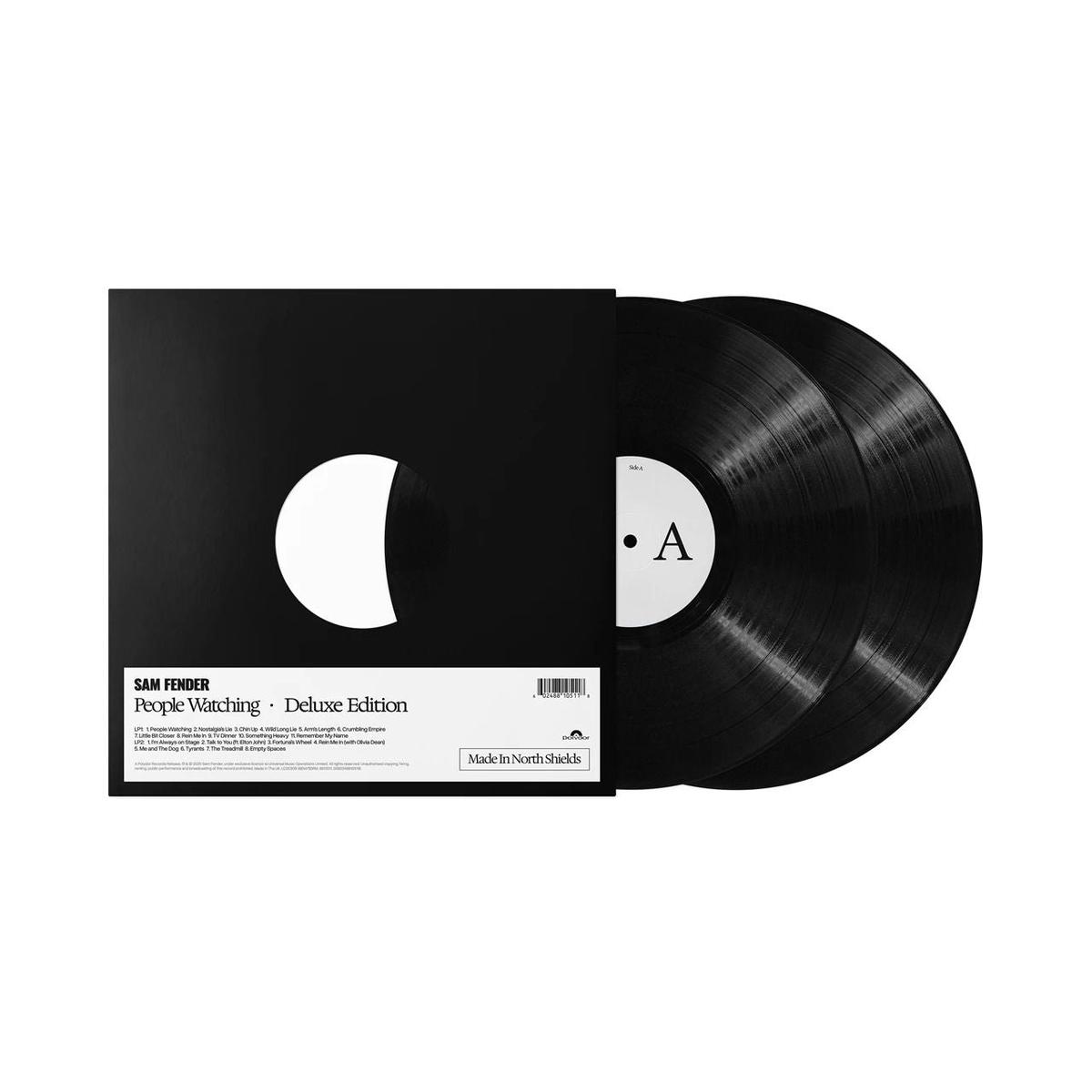 Sam Fender People Watching - Made In North Shields Deluxe Edition - Black Vinyl  2-LP vinyl set